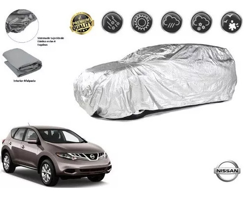 Funda Cubreauto Afelpada Premium Nissan Murano 3.5l 2011 Foto 2