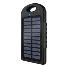 Cargador Portátil Power Bank, Solar Y Con Panel Led 