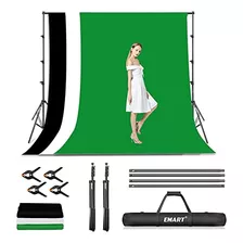 Emart Photo Video Studio Kit De Soporte De Fondo, 8.5x10ft A