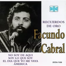 Facundo Cabral Recuerdos De Oro Cd