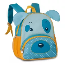 Mochila Escolar Infantil Com Alças Estampada Cachorro 17l