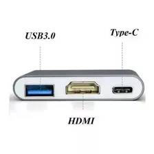 Adaptador Tipo C Hdmi Usb Dex S8 S9 S10 Note 8 9 10 Macbook