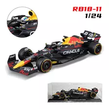 Burago 1:24 Red Bull F1 Racing Rb18 #11 Car Checo Pérez 2022 Color Negro