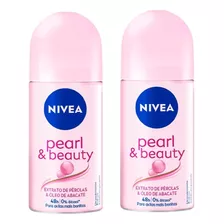 Nivea Antitranspirante Roll-on Pearl & Beauty 50ml Kit C/8