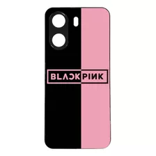 Funda Protector Case Para Xiaomi Redmi 13c Black Pink