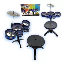 Bateria Musical ( Jazzdaum) Cor Azul-marinho