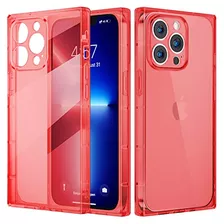 Funda Para iPhone 13 Pro Max Transparente Tpu Silicon-022