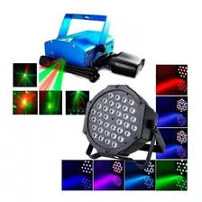 Set Laser Multipunto + Luz Proton 36 Luces Fiesta Premiun