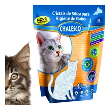 Areia Silica Micro Cristais Gel Grossa Chalesco 1,8kg Nf 