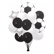 Set Globos Fútbol Estrellas Pelota X14und