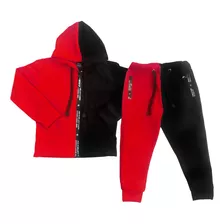 Conjunto Deportivo Niño Chaqueta Pantalon Dos Colores