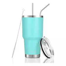 Vaso Termico De Acero Inoxidable De 30 Onzas Con Tapa-menta