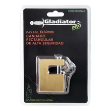 Candado Alta Seguridad 60mm Gladiator // Cyj Color Marrón