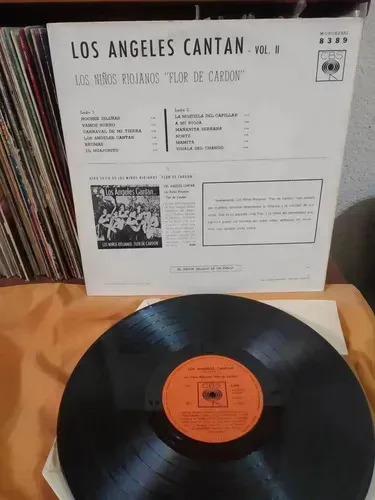 Los Ángeles Cantan Los Niños Riojanos - Flor de Cardón Vol 2 - vinilo 1980