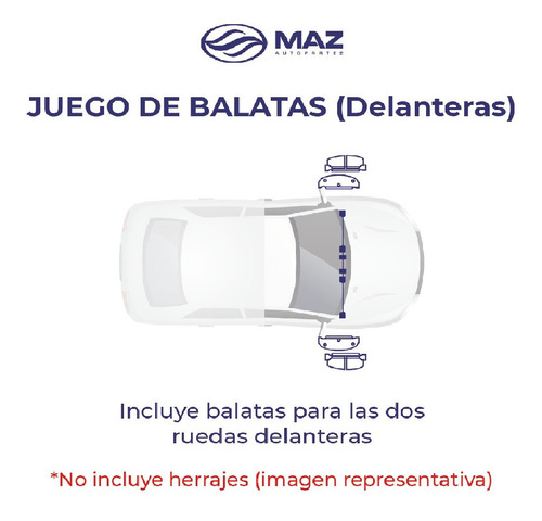 Balatas Delanteras Hummer H2 03-09 Ck Foto 3