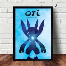  Quadro Decorativo Game Ori And The Blind Forest (43x33)