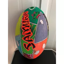 Lote 5 Balones Pelota Samurai Rugby Surtido Tamaño Size 5