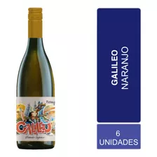 Vino Galileo Naranjo Blend Caja X 6 X 750ml.