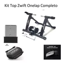 Kit Zwift Completo Sensores, Antena E Rolo De Treino