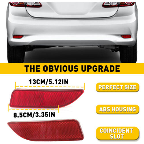 Bumper Reflector Light Cover For Lexus Ct 200h Ct200h \u0026  Aab Foto 4