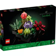 Lego Botanical Collection 10309 Plantas Suculentas Vasinhos Quantidade De Peças 771