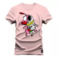 Camiseta Estampada Confortável Couragen Caveirinha