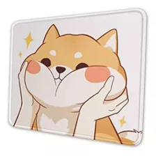 Kawaii Shiba Inu Alfombrilla De Mouse Para Juegos Base