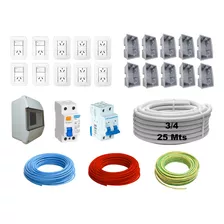 Kit De Electricidad Domiciliario Completo