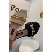 Sandalias De Dama Planas Voga Shoes