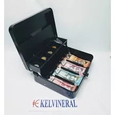 Caja De Seguridad Con Clave Y Bandeja Para Dinero