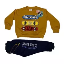 Conjunto Sudadera Niño Talla 2 Y 4 