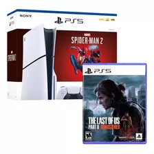 Consola Ps5 Slim Bundle Spiderman 2 + The Last Of Us Ii