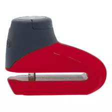 Trava De Disco Freio Moto Anti-roubo Universal Abus 305 Cor Vermelho