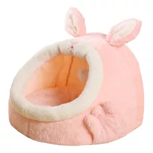 Cama Para Caverna De Gatos, Almofada Macia, Rosa Pequeno