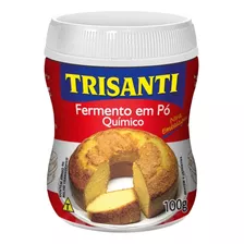 Fermento Em Pó Químico Trisanti 100g