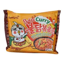 Ramen Coreano De Pollo Sabor Curry, Samyang, 140 G