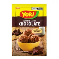 Pó Para O Preparo De Sorvete Yoki Chocolate 150g