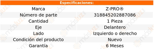 (1) Manguera Frenos Del Izq/der I10 L4 1.1l 12/14 Z - Pro Foto 2