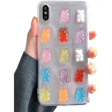 Funda Para iPhone XR, Transparente/multicolor/suave/delgada