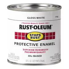 Rust-oleum 7792730 Stops Rust Gloss - Pintura Con Pincel Bri