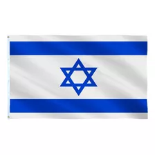 Bandera Israel 1.5m X 90cm Resistente Lavable Extrella David