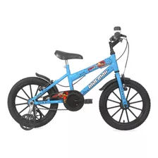 Bicicleta Mormaii Infantil Aro 16 V-brake Azul Premium