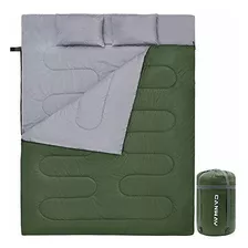 Canway Double Sleeping Bag, Lightweight Waterproof 2 Person 