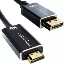 Cabledirect: Cable Adaptador De Displayport 1.4 A Hdmi 2.1 C