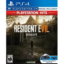 Resident Evil 7: Biohazard Vr Ps4 / Juego Físico Español