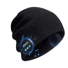 Gorro Bluetooth Para Auriculares Inalámbricos Negro Única
