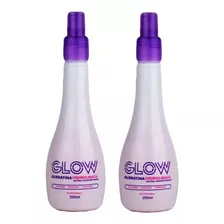 2 Un Queratina Hidrolisada Ultra Concentrada Glow 250ml Quon