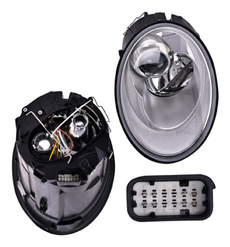 Faro Depo Volkswagen Beetle 2006 2007 2008 2009 2010 2011 Foto 5