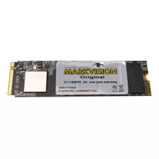 Disco Ssd M.2 Markvision 128gb Pcie Gen3 X4 Bulk Color Negro