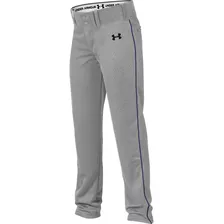 Pantalón Under Armour Para Beisbol Color Gris/azulr T- 46-48